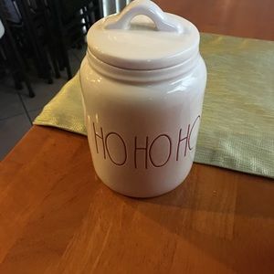 Rae Dunn Ho Ho Ho Canister